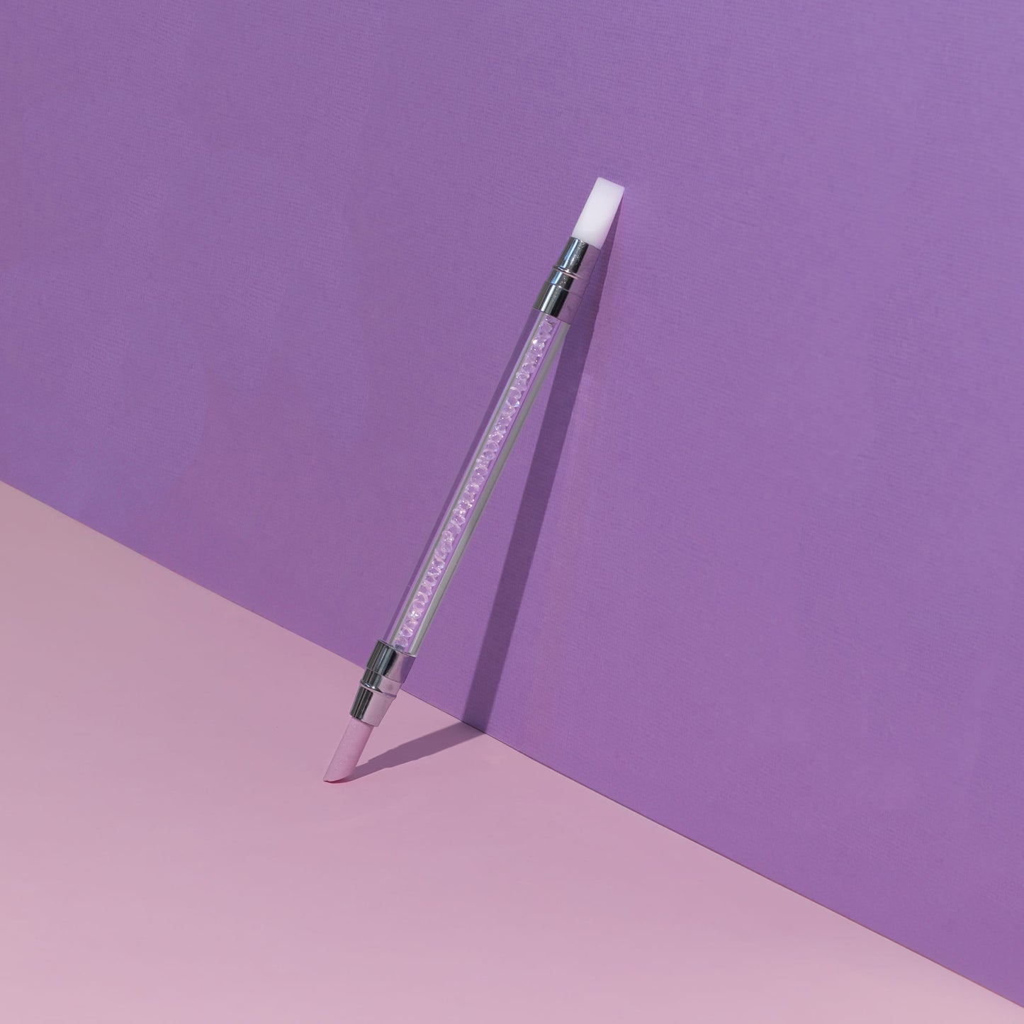 Dual Ended Silicone Pusher/Quartz Cuticle Negle Remover Pen
