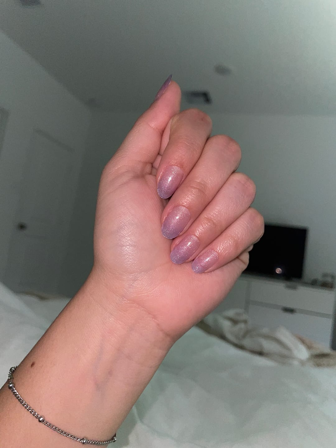 Lavender Haze Shimmer DIY Semicured Gel Nail Sticker Kit (LIMITED EDITION)