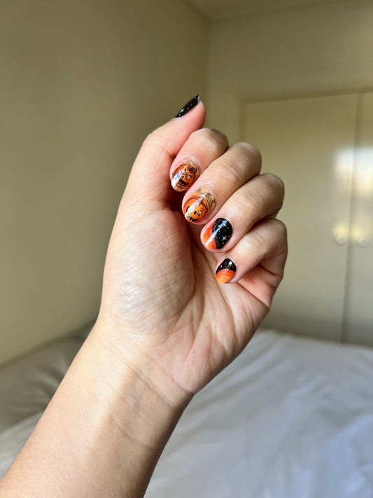 Kit de pegatinas para uñas de gel semicurado color aguamarina para hacer tú mismo