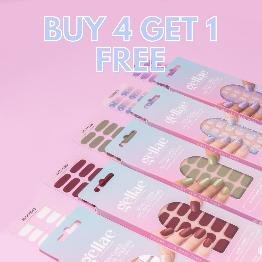 Buy 4 Get 1 Free Gellae Bundle Kit