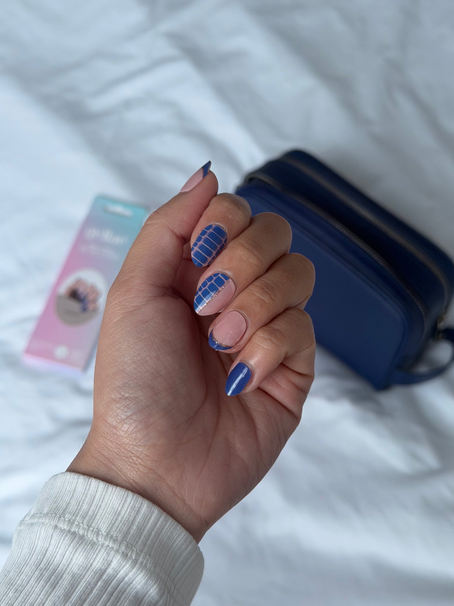 NEW Sapphire Viper DIY Semicured Gel Nail Sticker Kit