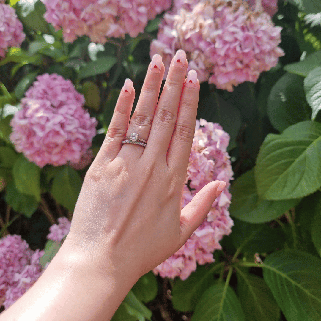 Gellae Valentine Love Letter DIY Semicured Gel Nail Sticker Wrap Kit