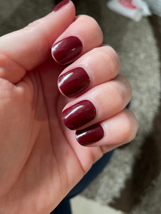 Sweet Cherry DIY Semicured Gel Nail Sticker Kit