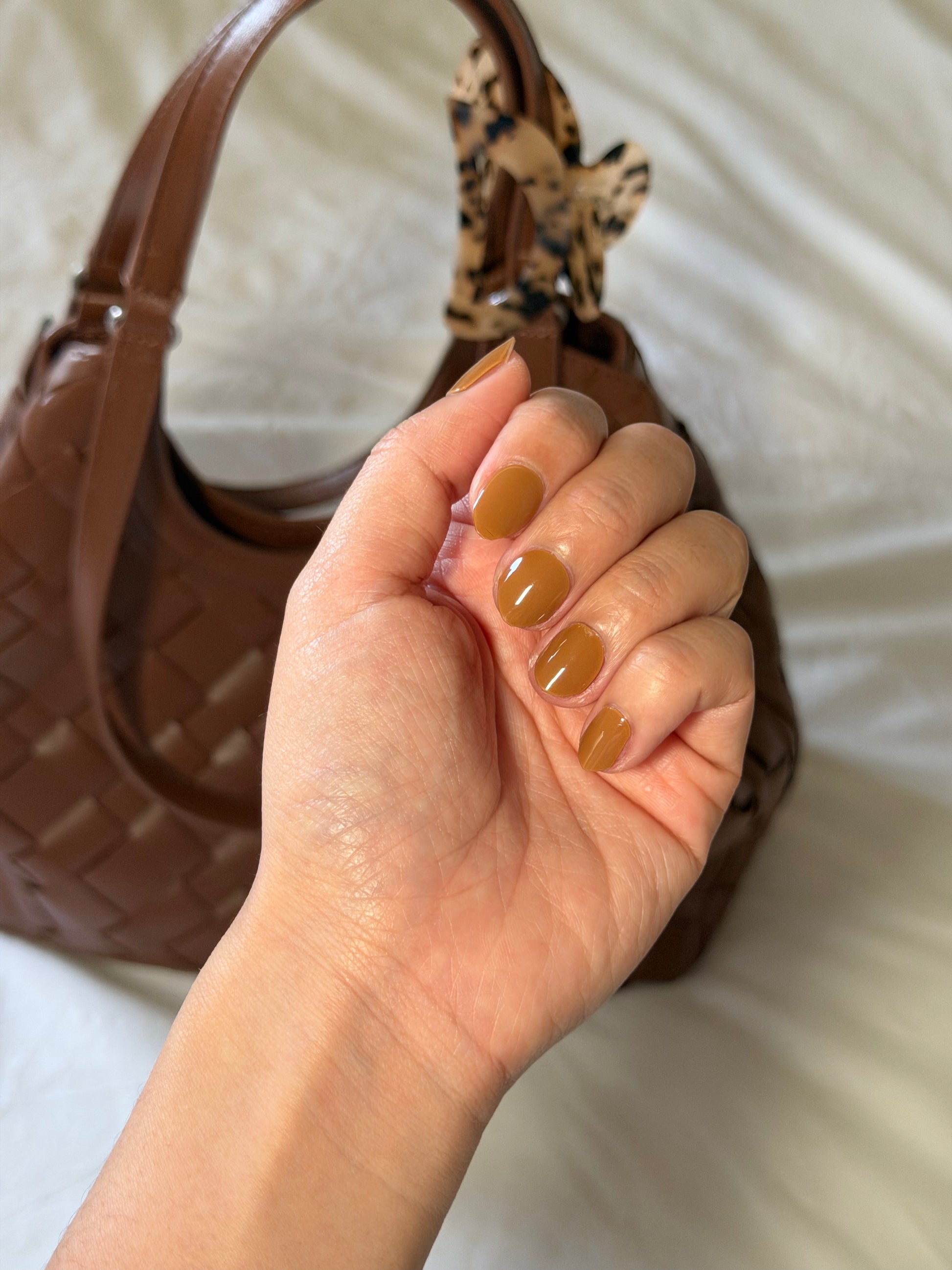 NEW Glazed Terracotta DIY Semicured Gel Nail Sticker Kit