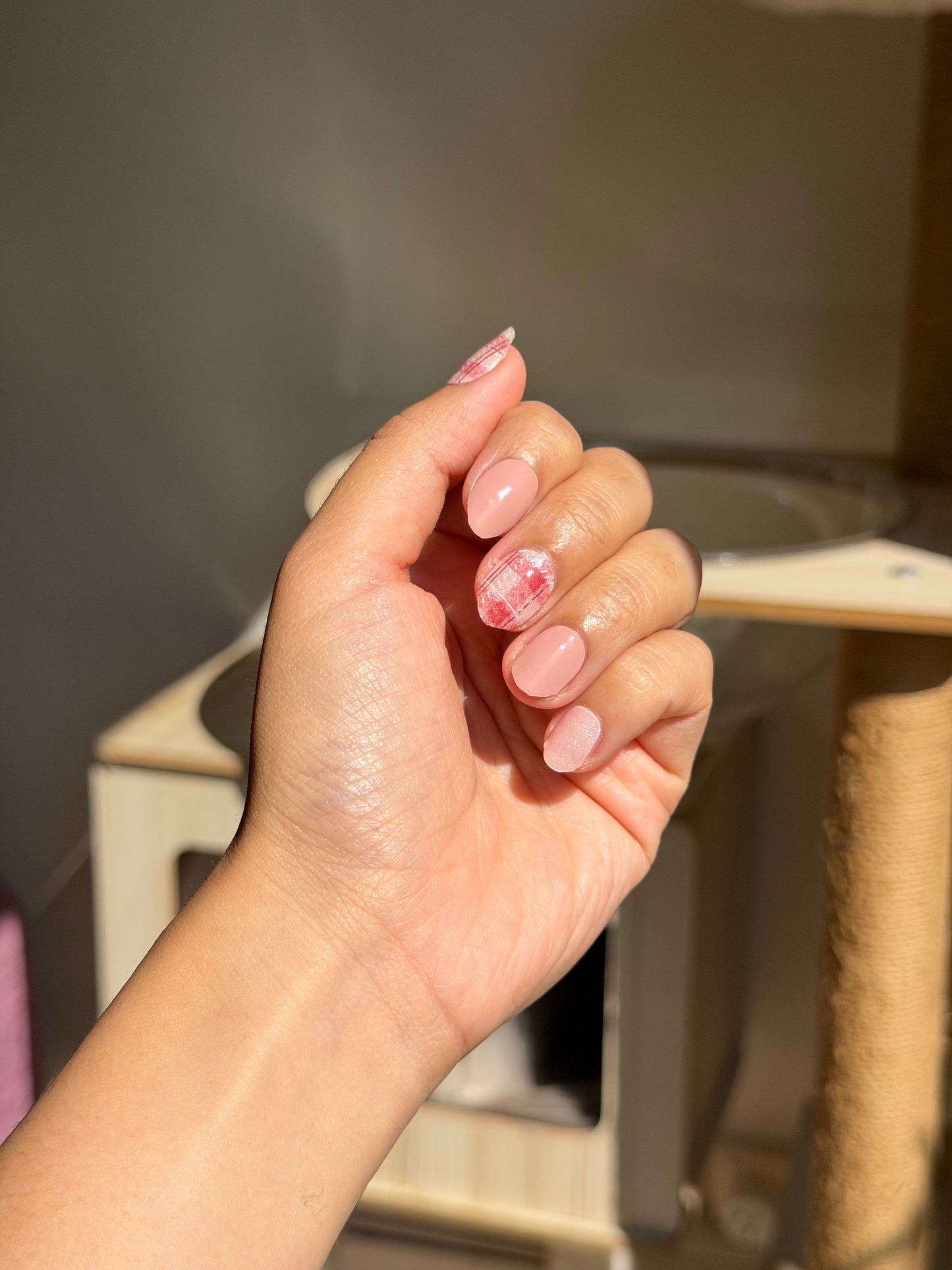 Kit de pegatinas para uñas de gel semicurado color aguamarina para hacer tú mismo