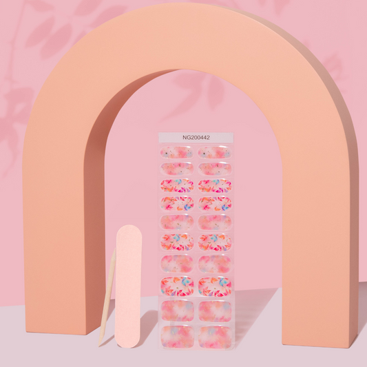NEW Colours Of The Wind DIY Semicured Gel Nail Sticker Kit