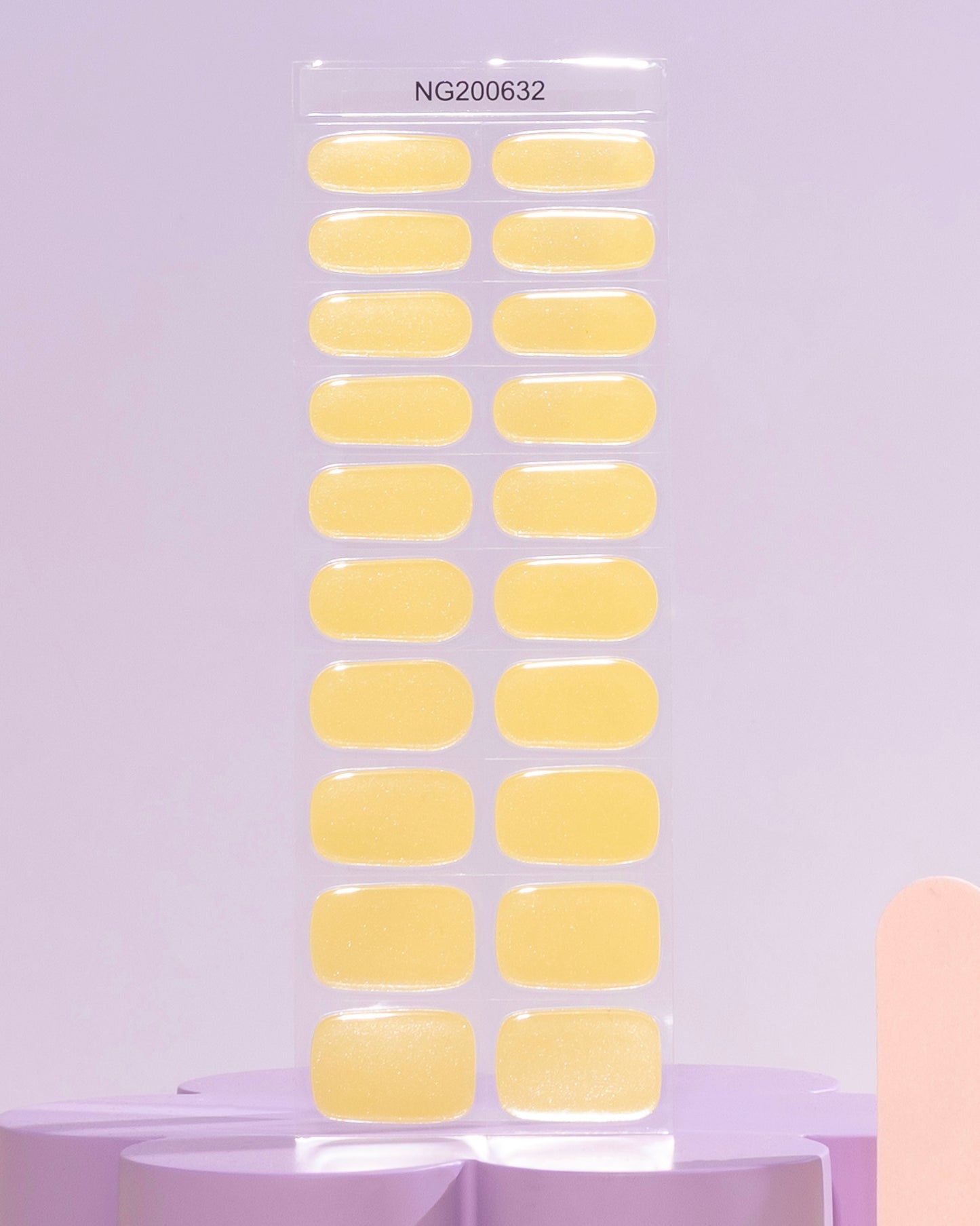 NEW Soft Butter Glaze DIY Semicured Gel Nail Sticker Kit