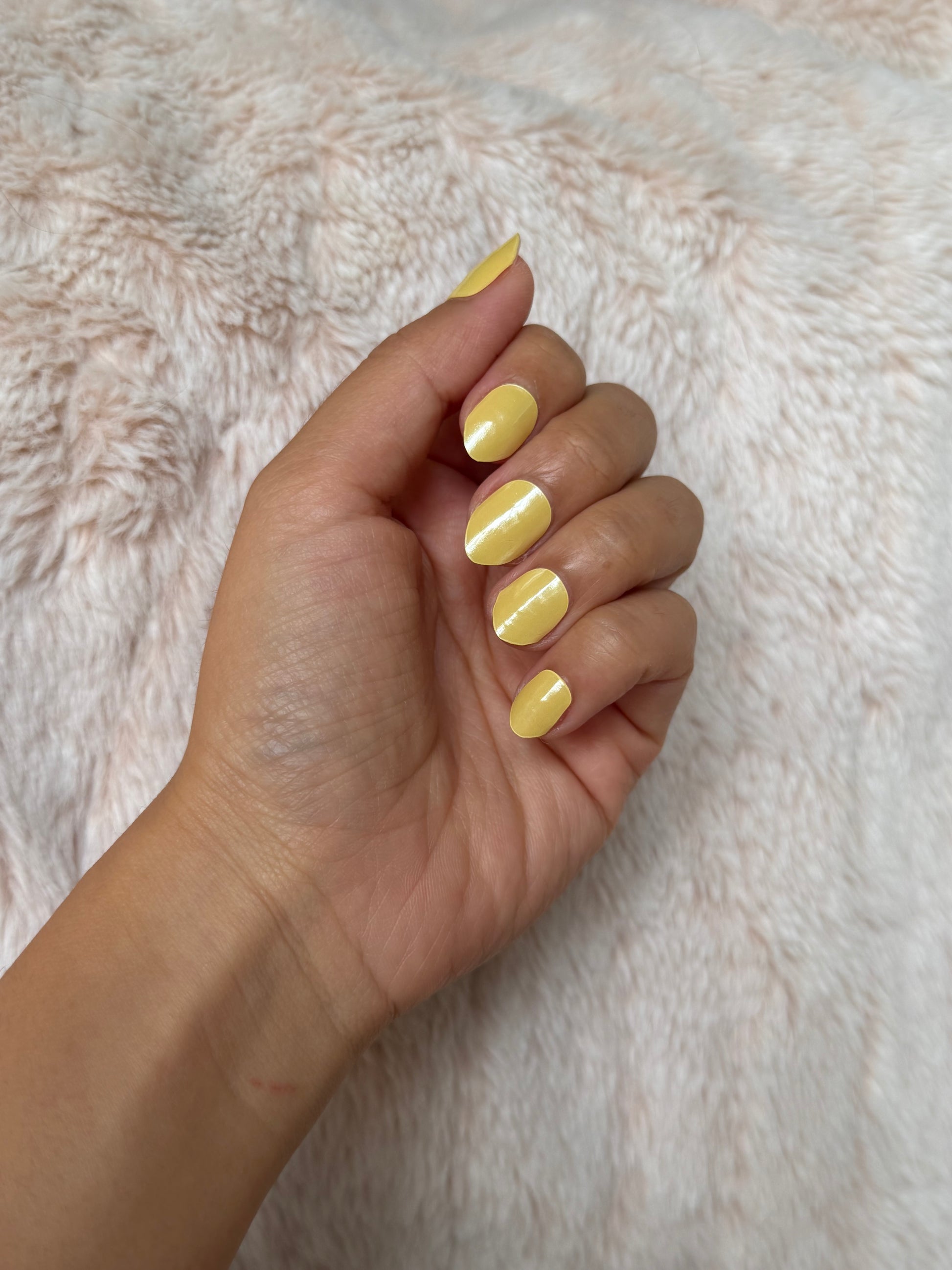 NEW Soft Butter Glaze DIY Semicured Gel Nail Sticker Kit